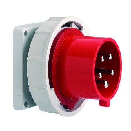 Machine plug with flange, 32A 5P 400V IP67 - B0028109