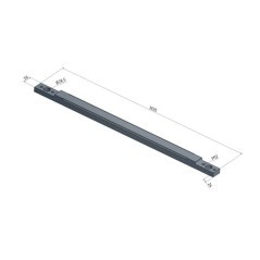 Shear bar for corn, raised version 36mm - AZ53906N