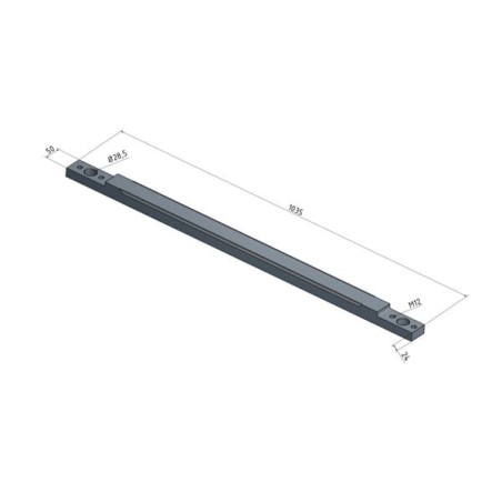 Shear bar for corn, raised version 36mm - AZ53906N