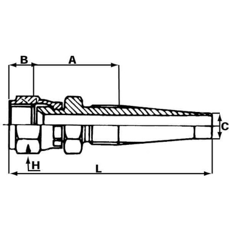 Insert DN10-9/16 UNF - AZ109