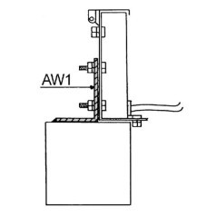 Anschweißwinkel - AW1