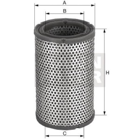 Air filter element - C16331