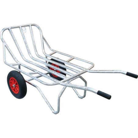 Wheelbarrow, from steel piping - BUD188