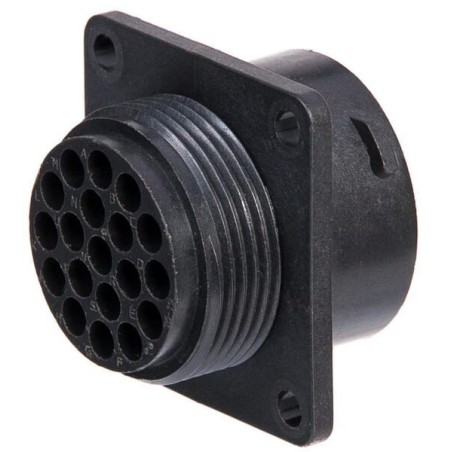 Chassis socket 19 P. Female 16AC TT - BUUTP01619S