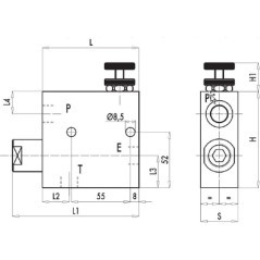 Regulator przepływu RFP3, G3/8 Zoll - C056V1110