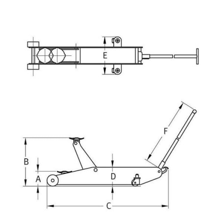 Wagenheber 3 T - C3TC