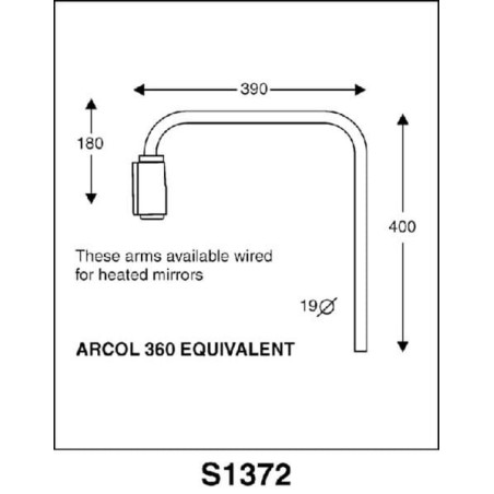 Spiegelarm - CA3001372