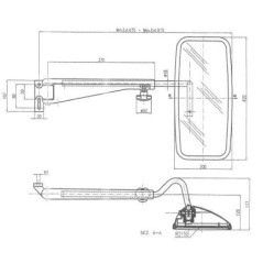 CA6400001 SMAT NORD, Mirrors and mirror assemblies 