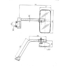 CA6728000 SMAT NORD, Mirrors and mirror assemblies 