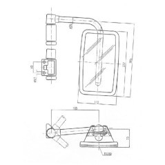 CA6591000 SMAT NORD, Mirrors and mirror assemblies 