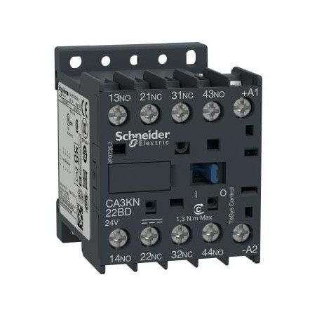 Auxiliary contactor 2NO/2NC - CA3KN22BD