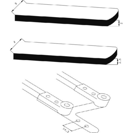 Wischerblatt 600 mm - CA35600