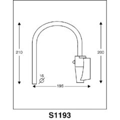 CA3001193 Ashtree Glass, Spiegelarme 
