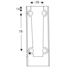 CA30026704 Ashtree Glass, Mirror mounting accessories 
