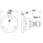 Nabe einseitig kpl. - CD14000