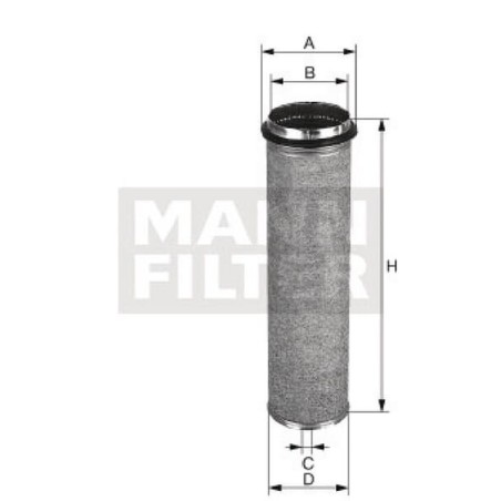 Sekundaerluftfilterelement - CF800