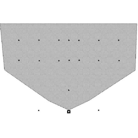 Ball camera 110 stopni side view bracket - CAS66015KR