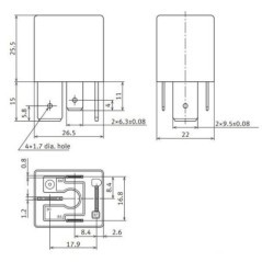 CB1AH12V Unbranded, Relays 
