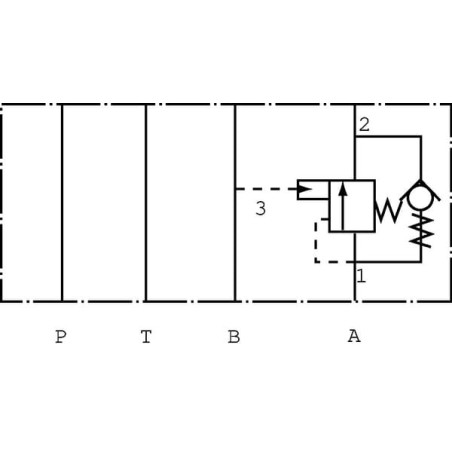 Gegenhalteventil CB10HV1B1E100B00 NG06 - CB10HVM03005