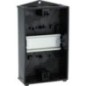 Empty plastic enclosure, DINrail - CIK2100TS
