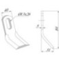 Flail balde SMA - CK5540 Flail balde SMA - CK5540