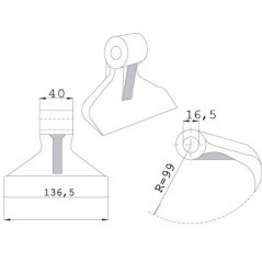 Hammerschlegel leicht - CK0960