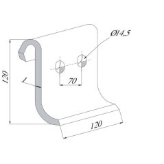 CK0990 Unbranded, Hammer mill knives 