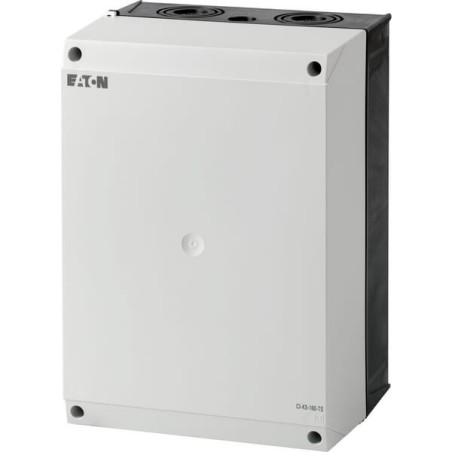 Plastic enclosure with rail - CIK5160TS