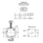 Joystick for SDM/DLM kit - CJW2034A2B Joystick for SDM/DLM kit - CJW2034A2B