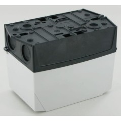 Empty plastic cabinet DIN rail - CIK195TS