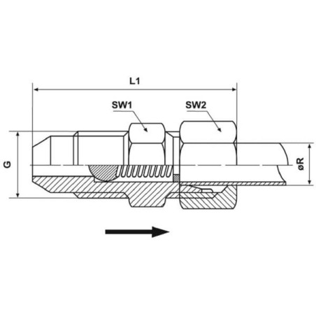 Check valve - CLRV6LLKOMK10