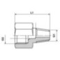 Extension with Outer thread co - CLVRK14R18