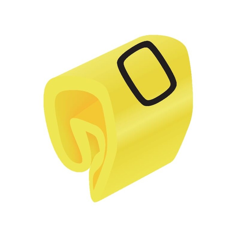 Core code, 1.54mm, yellow 0 - CLIC130 Core code, 1.54mm, yellow 0 - CLIC130