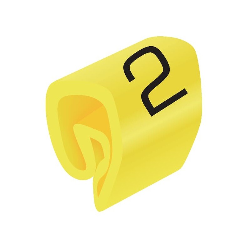 Core code, 1.54mm, yellow 2 - CLIC132 Core code, 1.54mm, yellow 2 - CLIC132