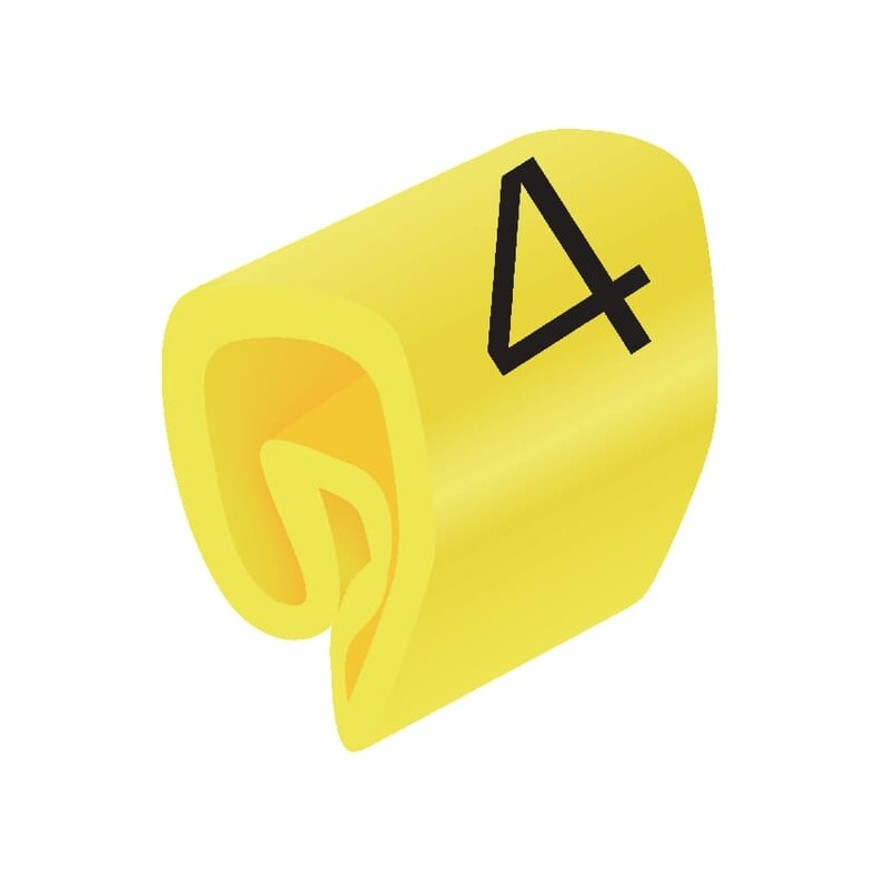 Core code, 1.54mm, yellow 4 - CLIC134 Core code, 1.54mm, yellow 4 - CLIC134