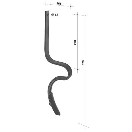 Track eradicator 570x32x10 - CP0800
