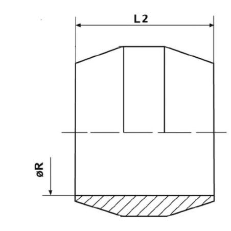 Doppelkegelring 6LL - CLDKR6LL