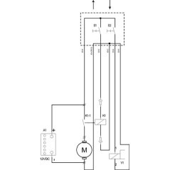 Electric Control DC unit complete 6 mtr - COB81600
