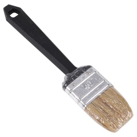 Flat brush single use, white pigshair size 40 - CP2320540