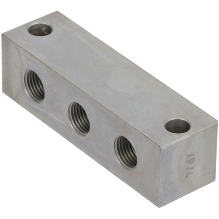 Blok rozdzielający 3 przyłącza M10x1 - CLNB3M1010