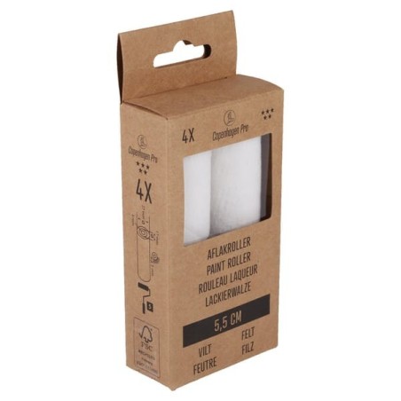 Paint roller V star, Felt 5mm 5,5cm 4x - CP2331041