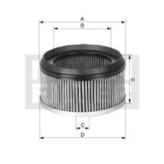 Interior filter - CU1836