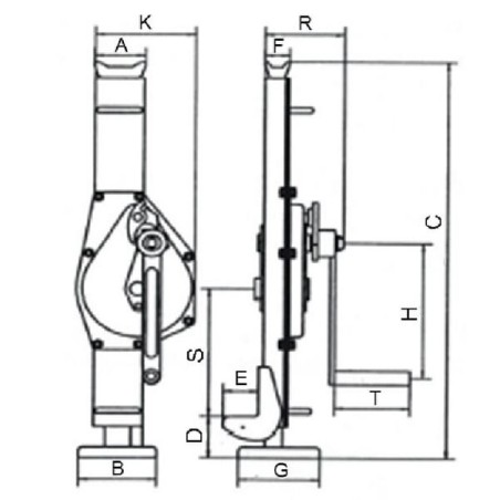 Stockwinde 5t - CWS5000