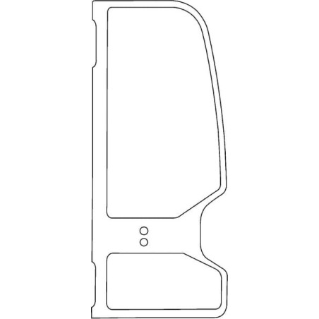 Door glass - D10303