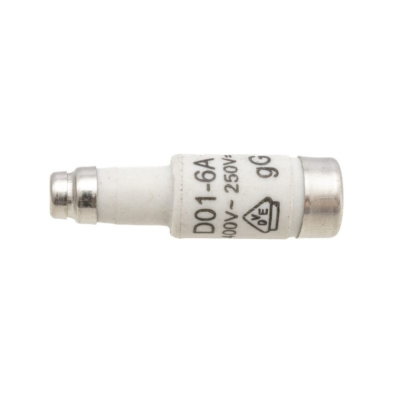 Fuse 6A Length 36mm Hager - D016 Fuse 6A Length 36mm Hager - D016
