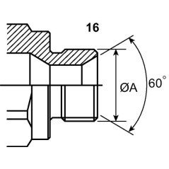 CPV0822215F Faster, Double-acting with Faster ball valve 