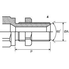 CPV0822215F Faster, Double-acting with Faster ball valve 