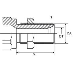 CPV0822215F Faster, Double-acting with Faster ball valve 