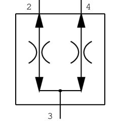 Flow divider A08 1/2 - CP3411002