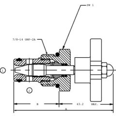 Drosselpatrone - CP6101B0R